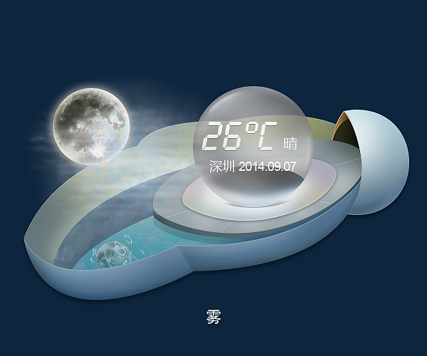 3D天气（图ZMTI1OTg5NTA0） - 图标 - 站酷设计师雨下格桑花原创素材 - 站酷ZCOOL