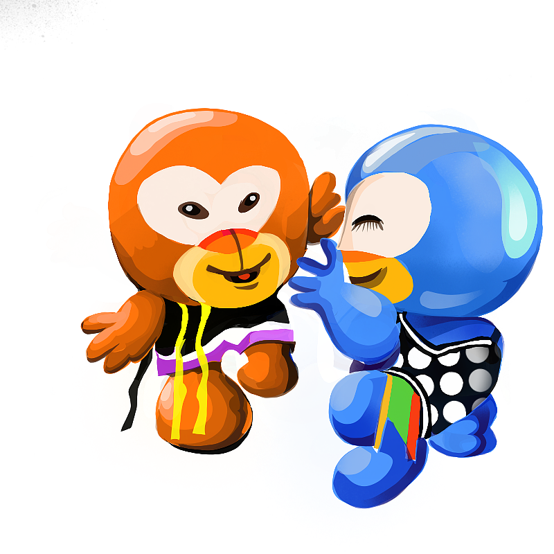 动漫表情创作。哥俩好（图ZMTgzNTE0MTA4） - 网络表情 - 站酷设计师Gagaku原创素材 - 站酷ZCOOL