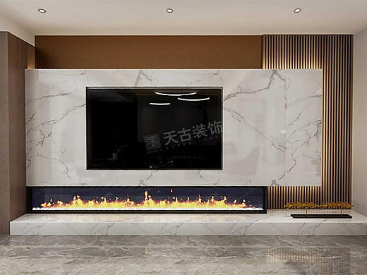 东原旭辉江山樾四期联排别墅装修|新中式风格设计效果