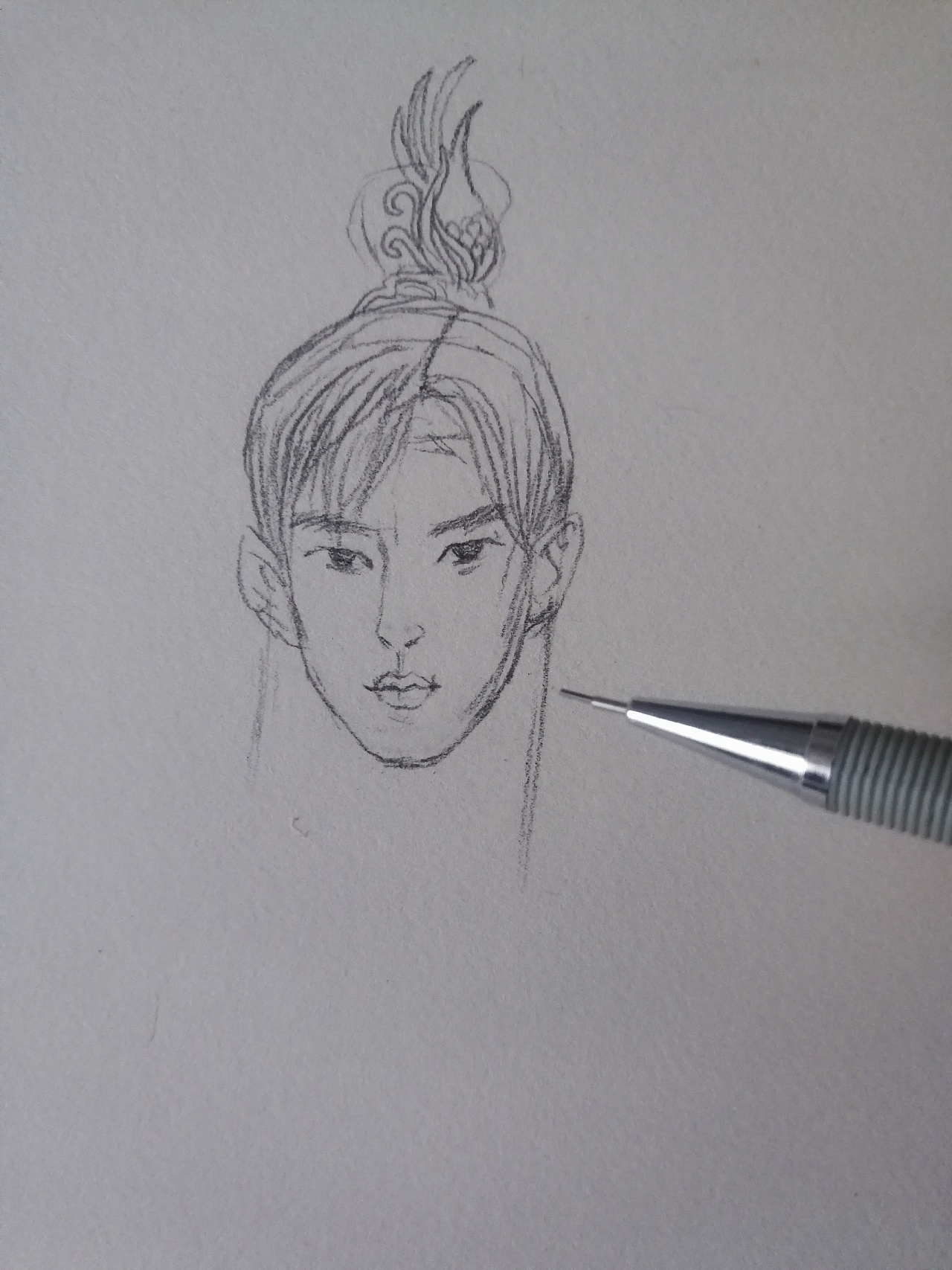 塑新斋手绘古风插画练习琉璃禹司凤