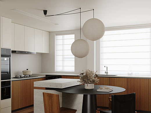 效果图渲染｜夏花