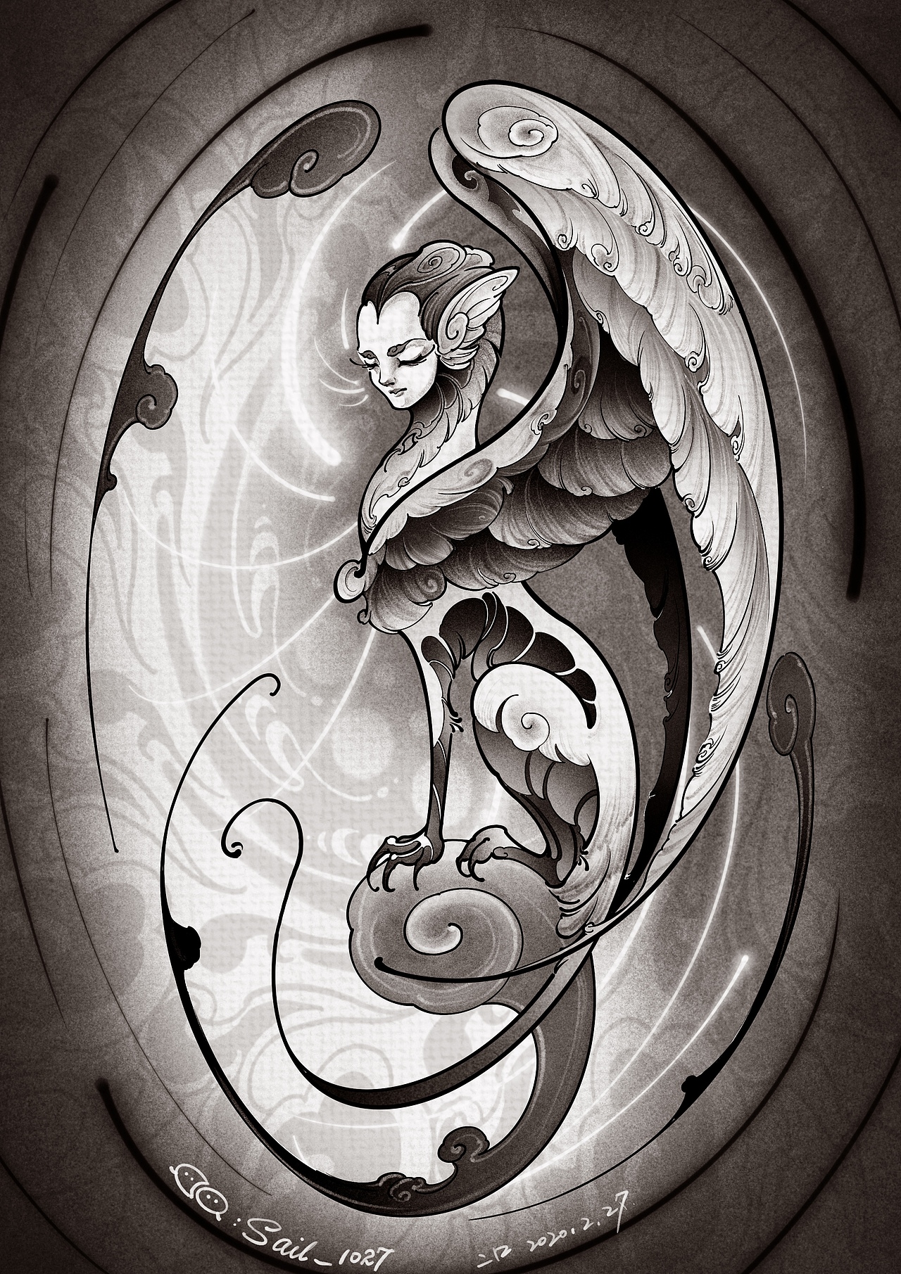 【纹身手稿】本周小结（图ZMTk3NTQ1MTUy） - 绘画 - 站酷设计师二口巾几点原创素材 - 站酷ZCOOL