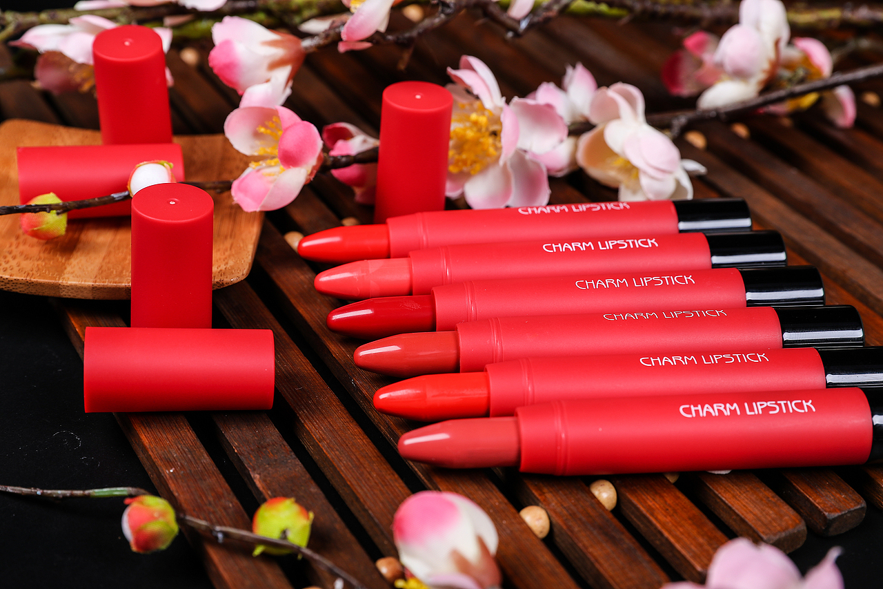 碧素堂蜡笔口红场景拍摄(原片)