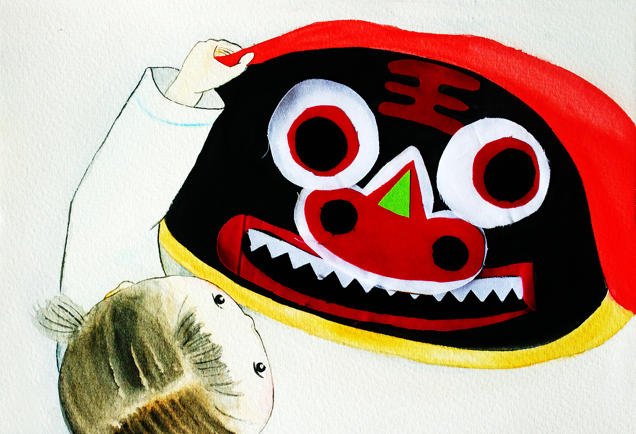 繪本-外婆笸籃里的秘密（圖ZMTAwOTQ1Nzgw） - 繪本 - 站酷設(shè)計師LiuLiu_菓原創(chuàng)素材 - 站酷ZCOOL