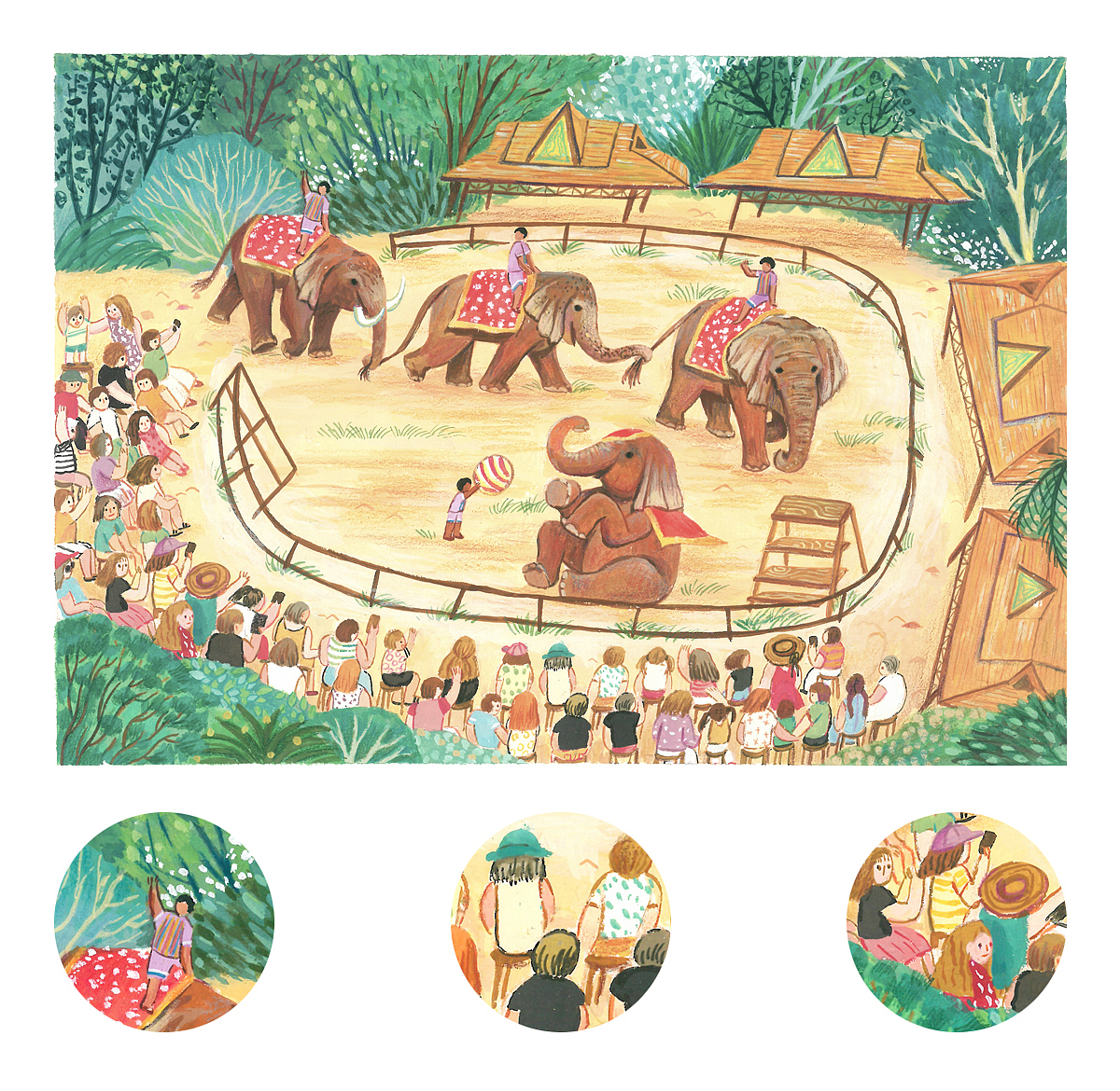 春天的画（图ZMjUyMzk3Mzg4） - 创作习作 - 站酷设计师小耳朵_ting原创素材 - 站酷ZCOOL