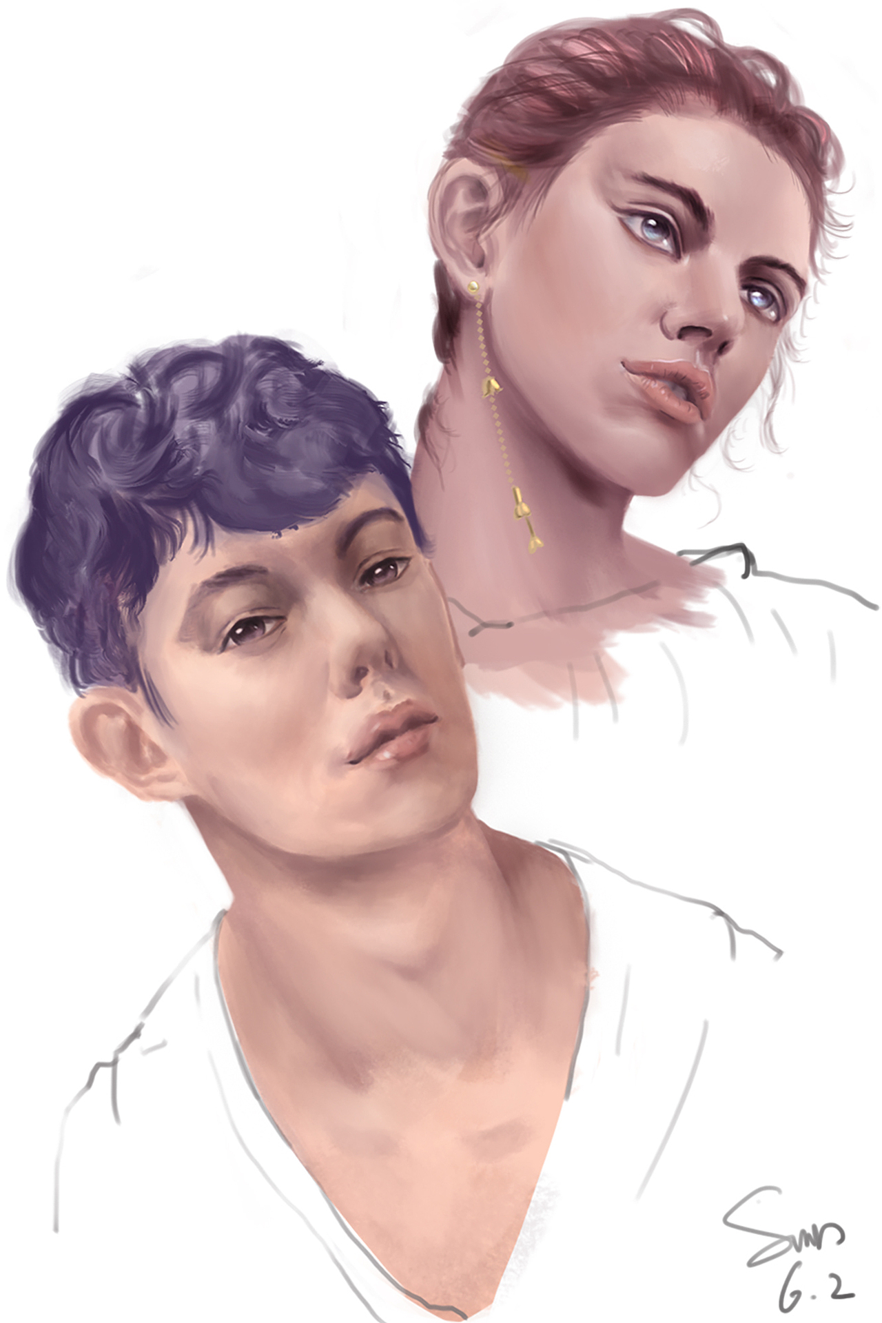 分享收藏练习肖像练习肖像曹操原创人设肖像习作02肖像习作黄昏法老王