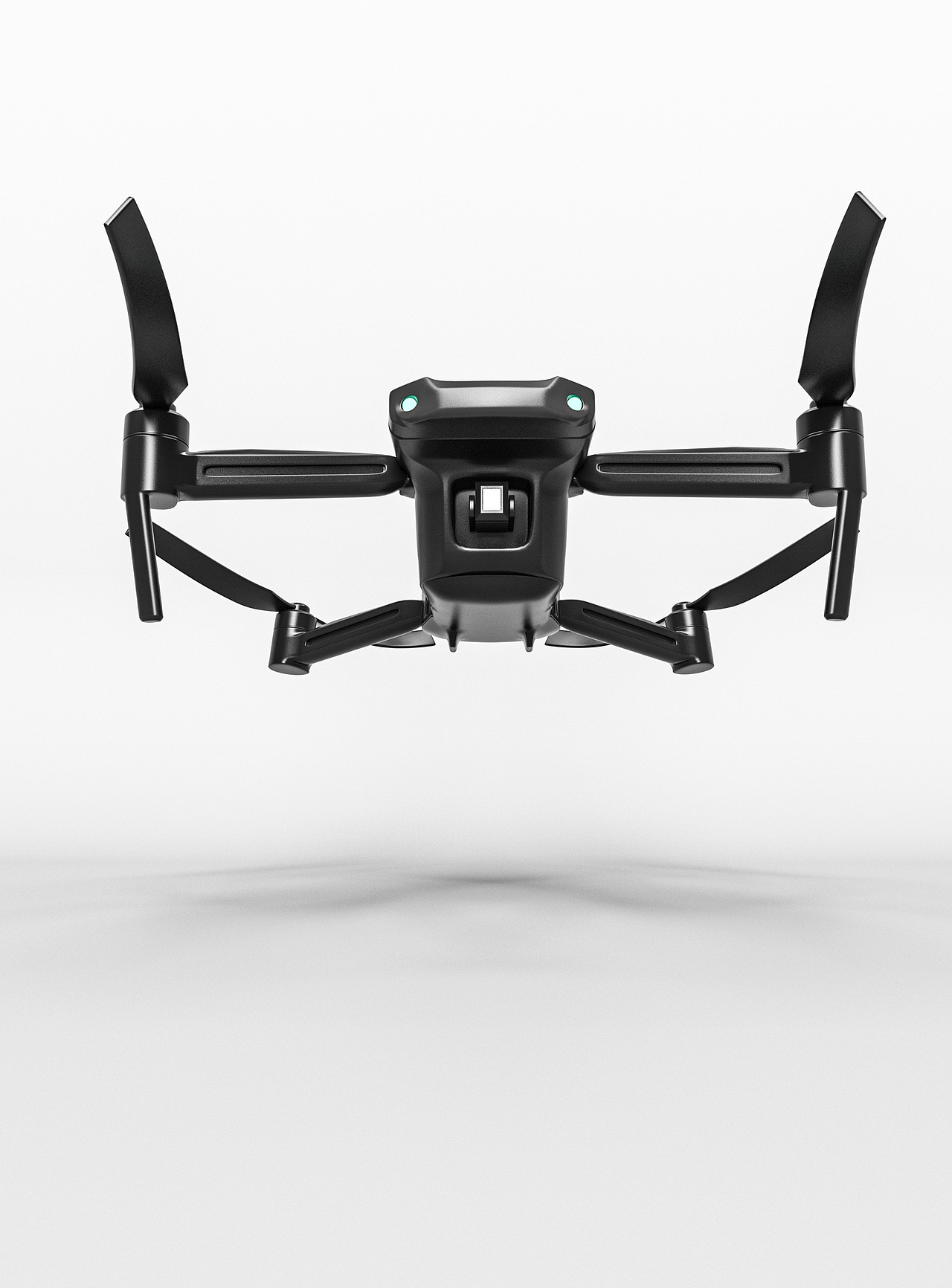 大疆无人机---C4D硬边建模