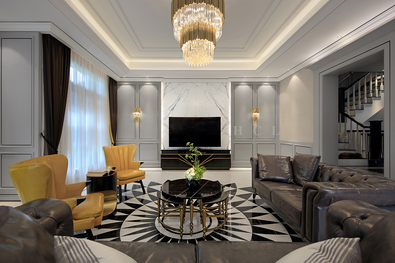 【HCL】莱蒙水榭山别墅豪宅-高格调设计,尽显主人品味