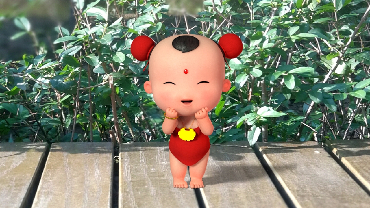 【招财童子】演绎经典儿歌《石头剪刀布》