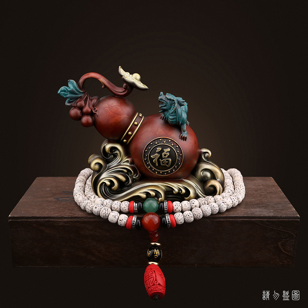 纯铜招财葫芦摆件（图ZMjc2NjI1ODQ4） - 修图/后期 - 站酷设计师陈飞扬Matt原创素材 - 站酷ZCOOL