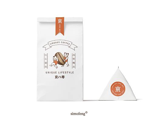 中国风咖啡品牌设计