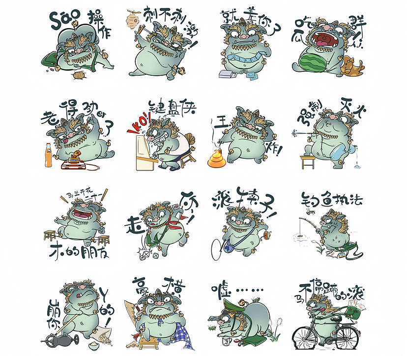 北京原创插画IP形象设计