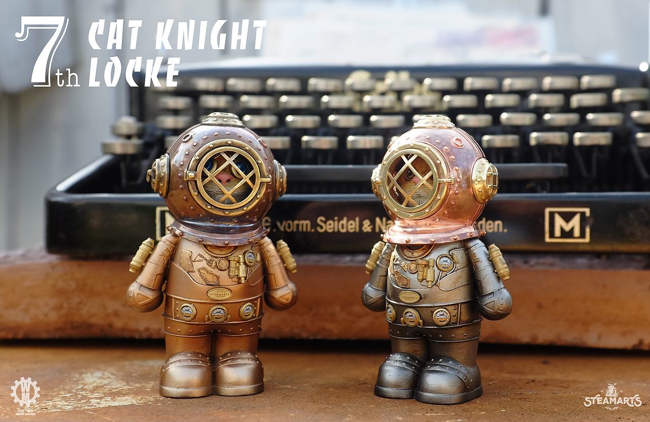 蒸汽工厂SteamArts七周年限定Q版猫骑士洛克