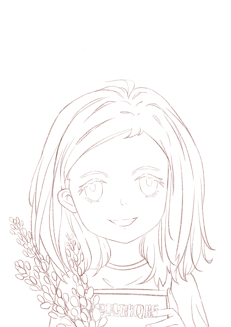 笑起来眼睛弯弯很可爱|插画|商业插画|凉减减_原创作品-站酷zcool