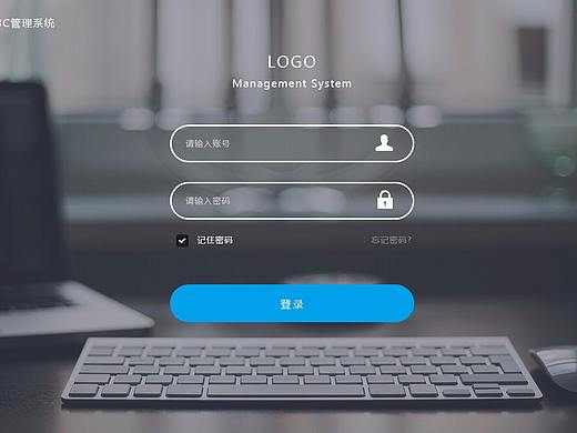 后台系统UI界面
