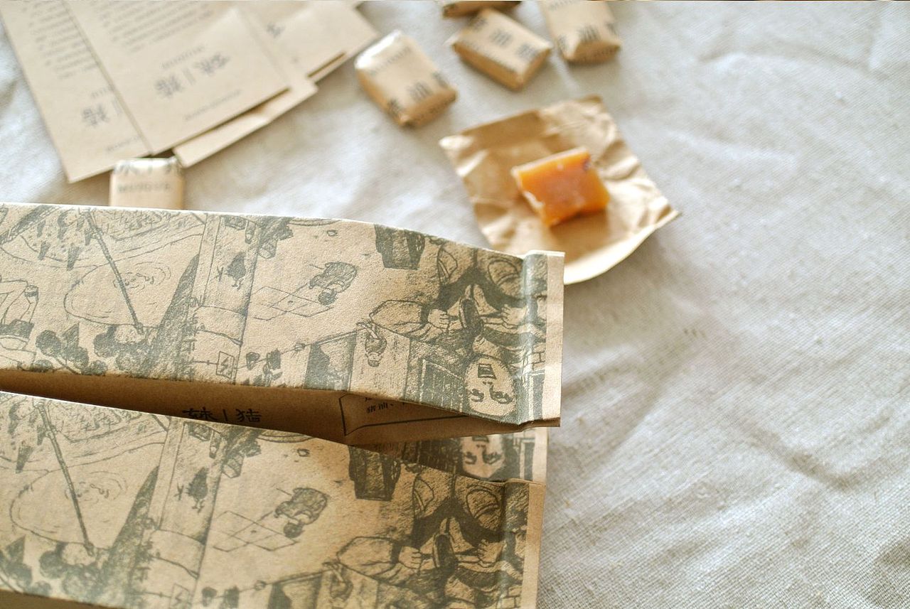 MUIGUE/猪油糖包装LOGO设计（图ZMjU2NTY2NzI=） - 包装 - 站酷设计师东worry原创素材 - 站酷ZCOOL