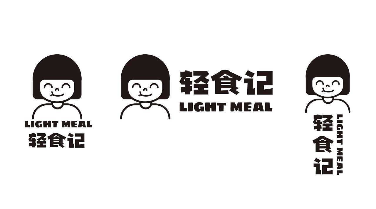 轻食记logo提案
