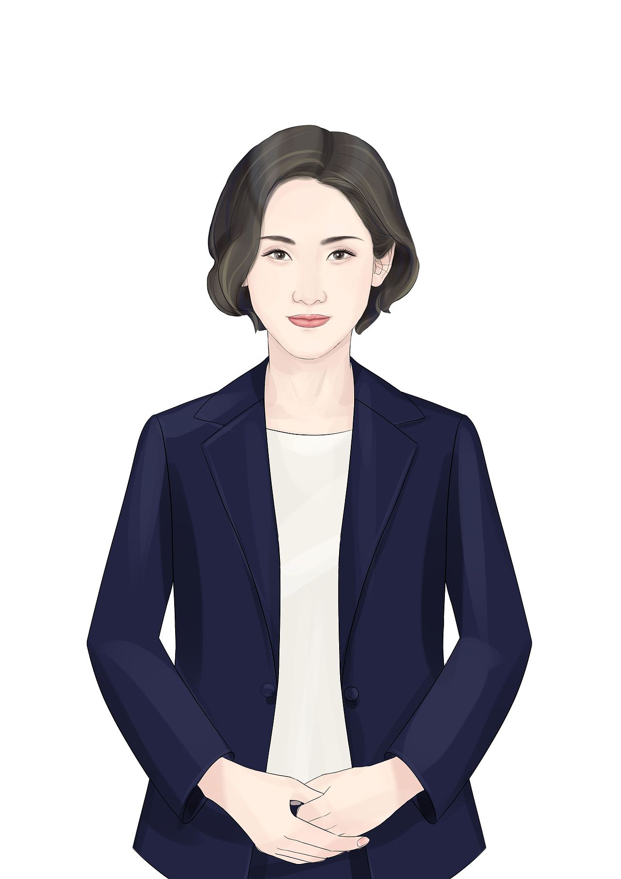 商务风人物形象插图（图ZMzczNTU3MzA0） - 商业插画 - 站酷设计师田田圈插画原创素材 - 站酷ZCOOL