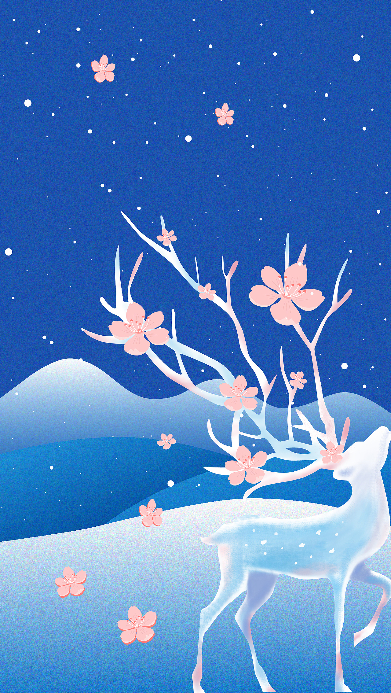 冬日之雪（图ZMjY1OTE1MTYw） - 海报 - 站酷设计师M梅M原创素材 - 站酷ZCOOL