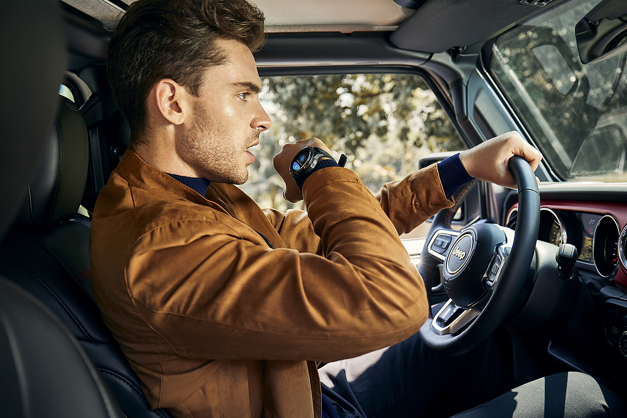 JEEP手表场景模式拍摄