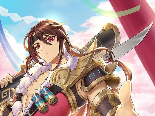 二次元人物插画（个人主页-ZNTExNjE1MDA=） - 创作习作 - 站酷设计师___LUZ___原创素材 - 站酷ZCOOL