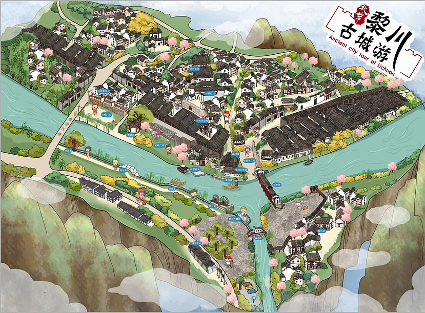 手绘地图怎么画(干货来了)(图ZMzM1NjQ0Mzg0) - 商业插画 - 站酷设计师手绘地图原创素材 - 站酷ZCOOL
