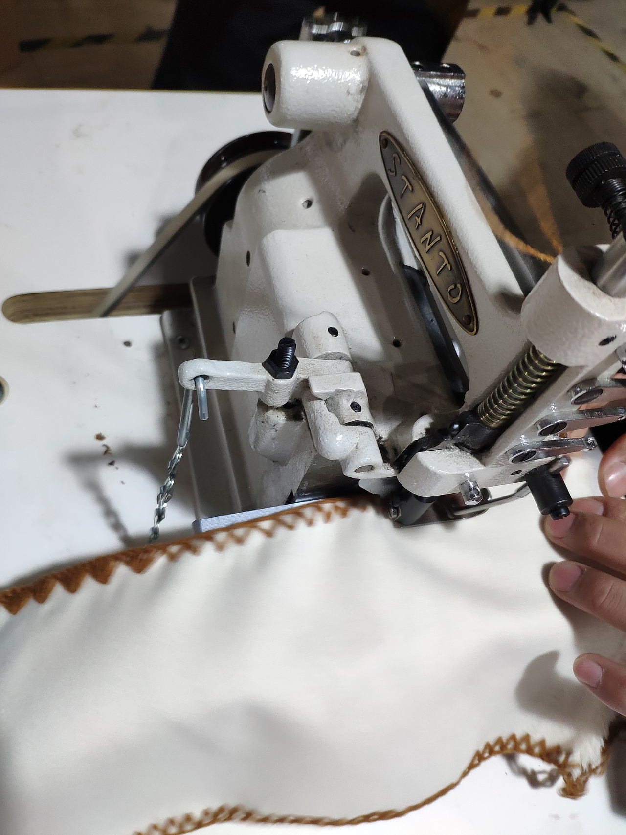 贝壳花样机,地毯拷边,花样拷边