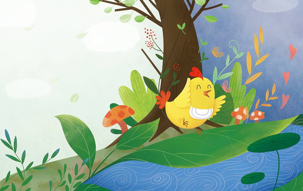 十二生肖--鸡|插画|儿童插画|苡畅 - 原创作品 - 站酷 (zcool)