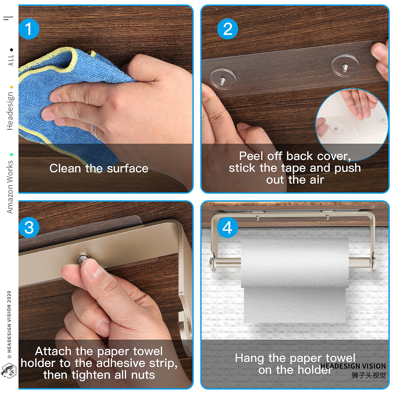 纸巾架产品拍摄_主图设计_A+页面设计-狮子头视觉