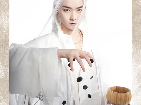 新中式摄影/围棋拟人/白子/商业摄影