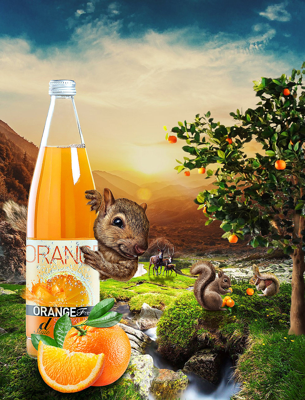 橙汁 饮料海报（图ZODMxMTk2NjQ=） - 电商 - 站酷设计师MINERVR原创素材 - 站酷ZCOOL