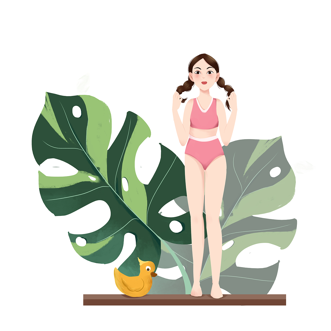夏（图ZMTU1ODQ0NjQw） - 艺术插画 - 站酷设计师丶L不是琳原创素材 - 站酷ZCOOL