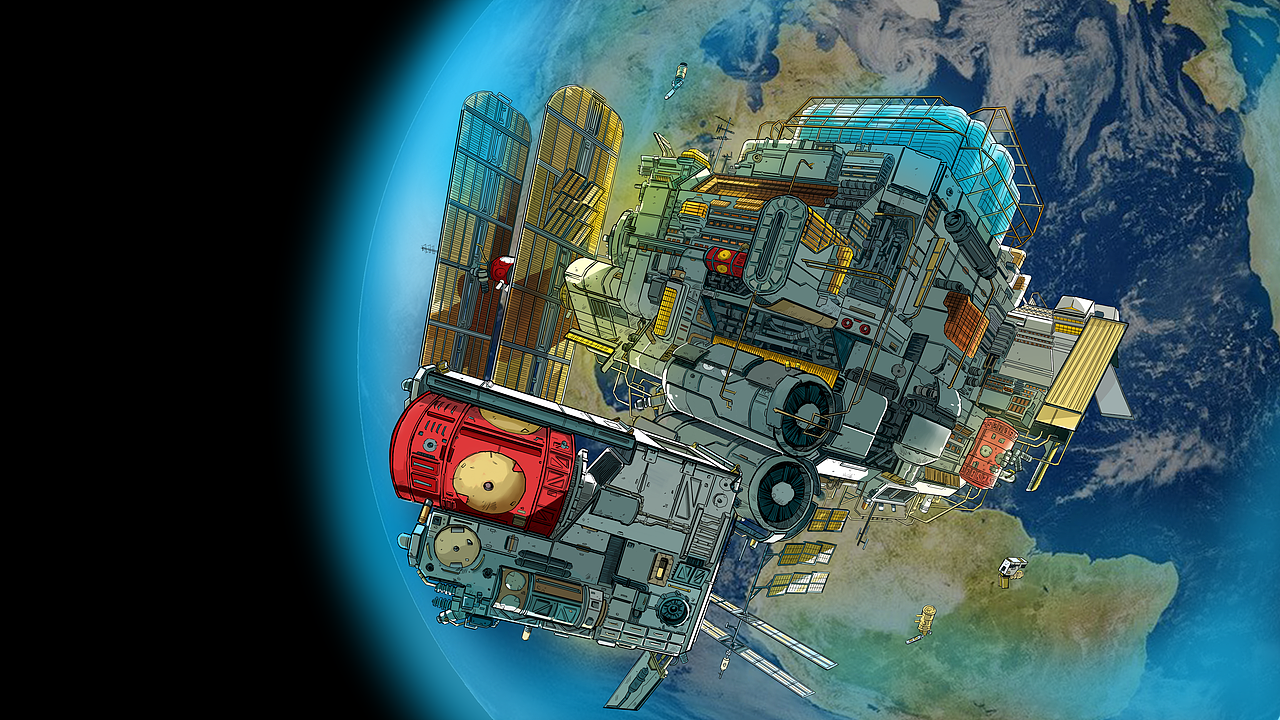 BHQS#Space City Interior#2020设定（图ZMTkzODU2NDY0） - 商业插画 - 站酷设计师BHQS陈滨原创素材 - 站酷ZCOOL