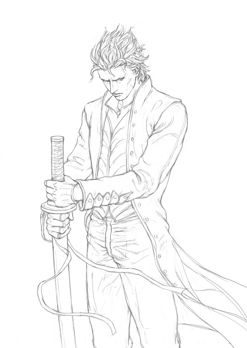 鬼泣5维吉尔同人