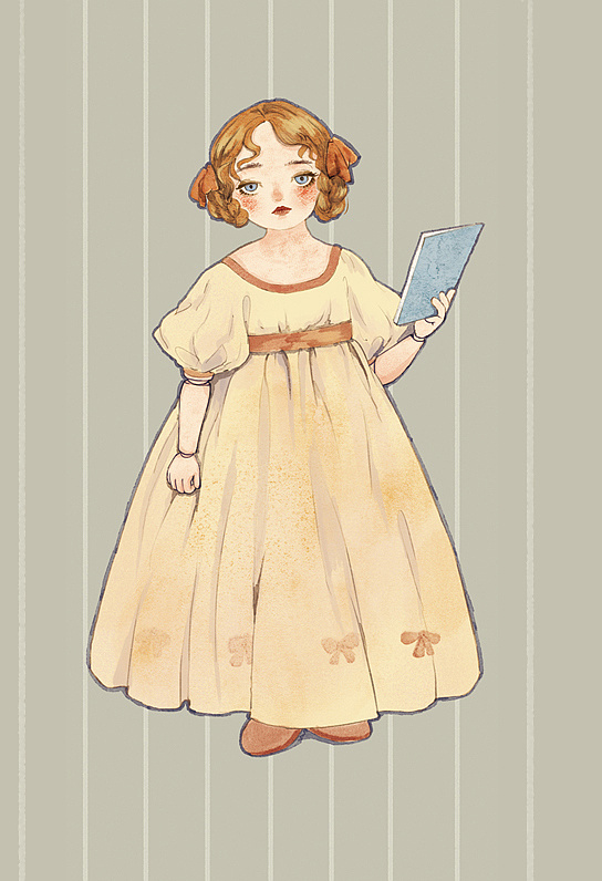 娃娃|插画|商业插画|小小小叔 - 原创作品 - 站酷 (zcool)