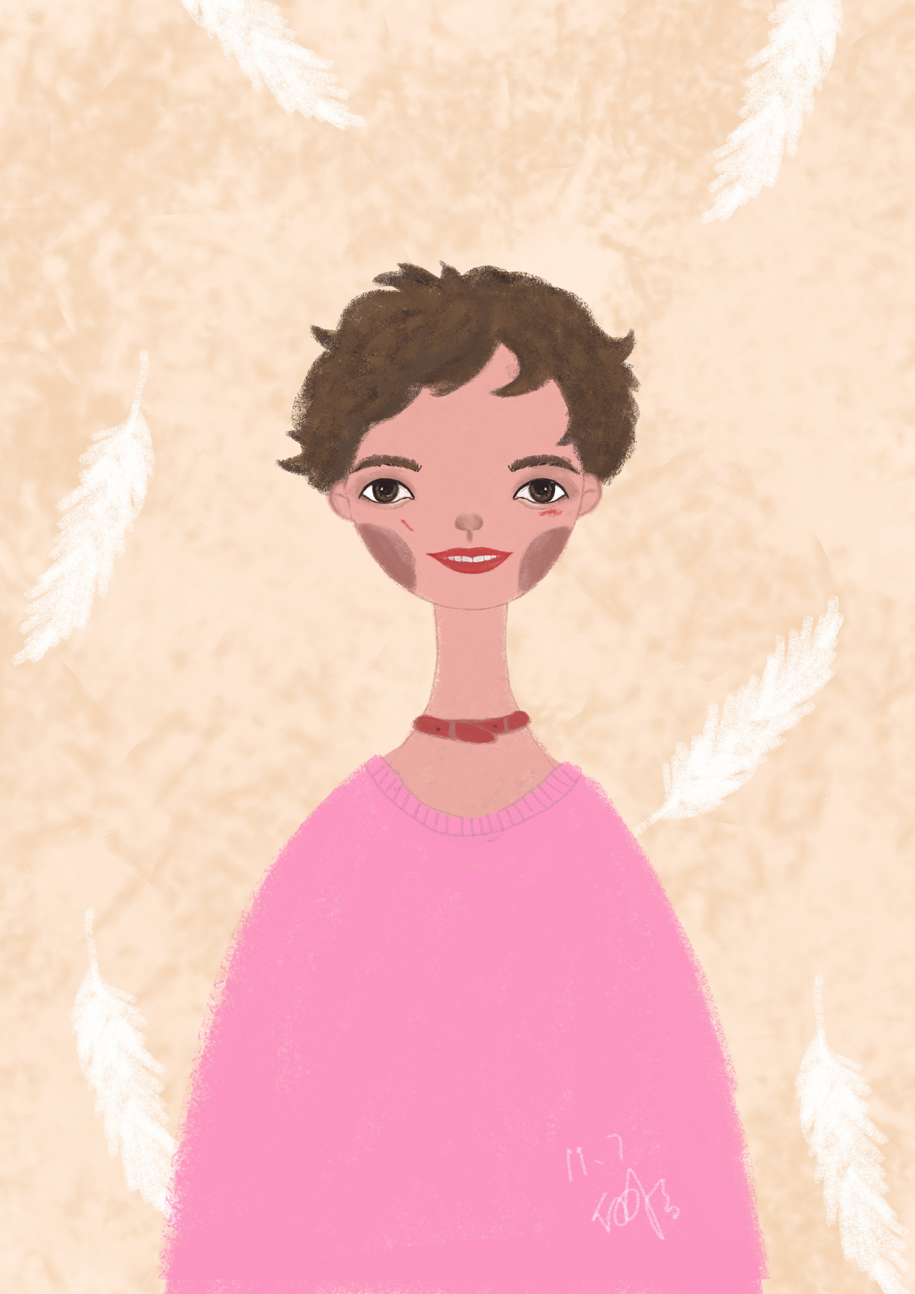 大眼人儿|插画|插画习作|pchry - 原创作品 - 站酷 (zcool)