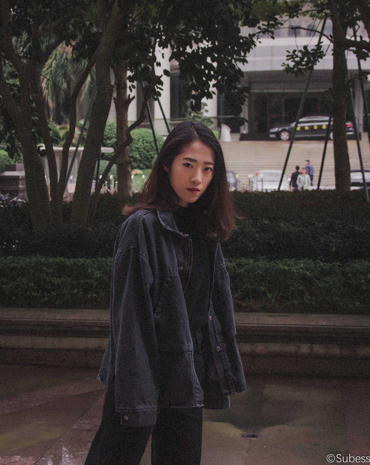 街拍冷酷高冷范