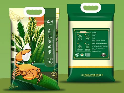 蟹田米包装