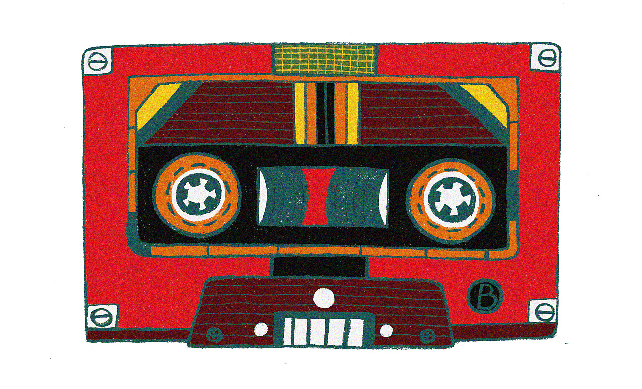 更爱可触摸的磁带|插画|概念设定|jomishomework - 原创作品 - 站酷