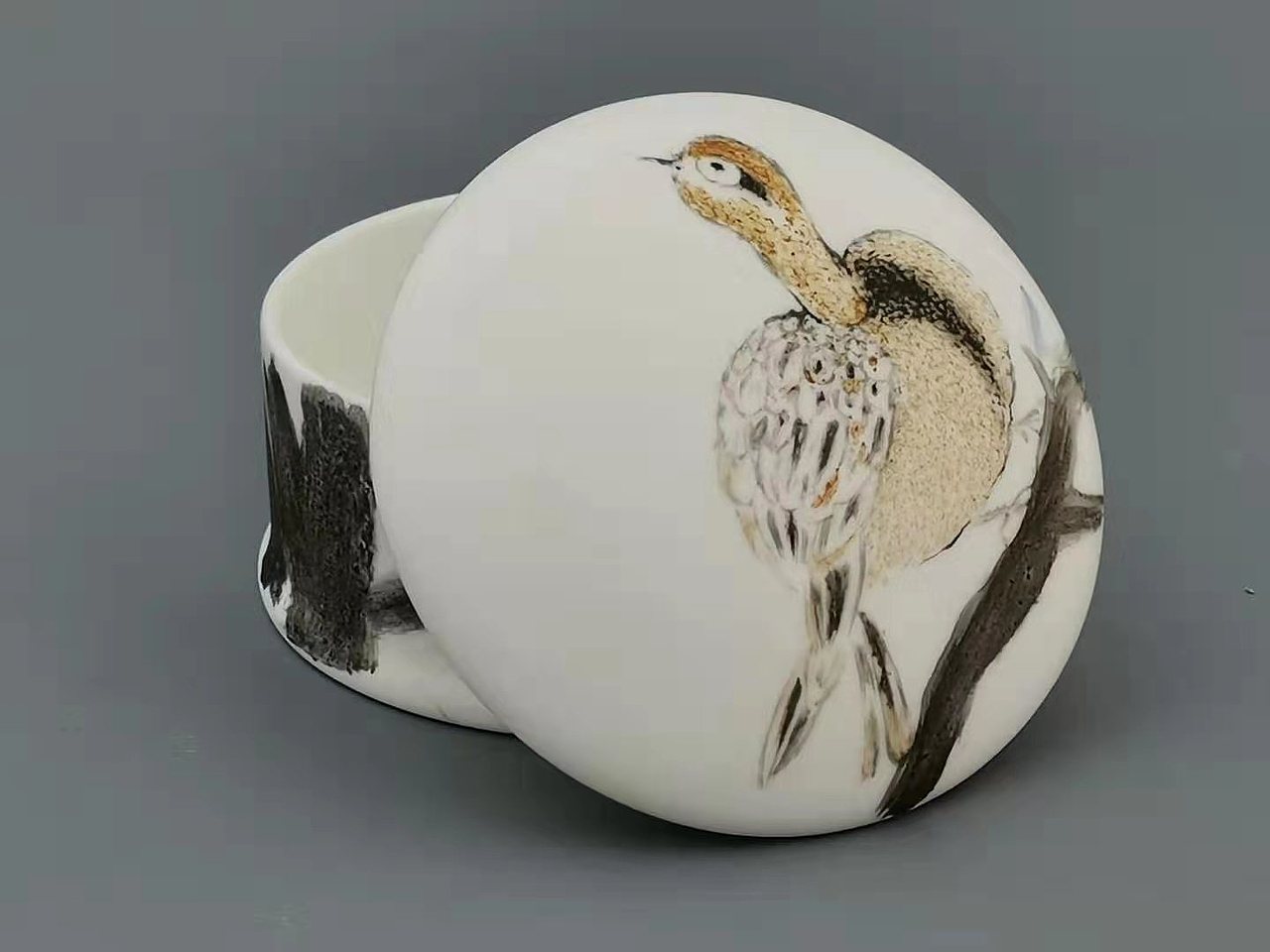 付满乐(老乐)画瓷