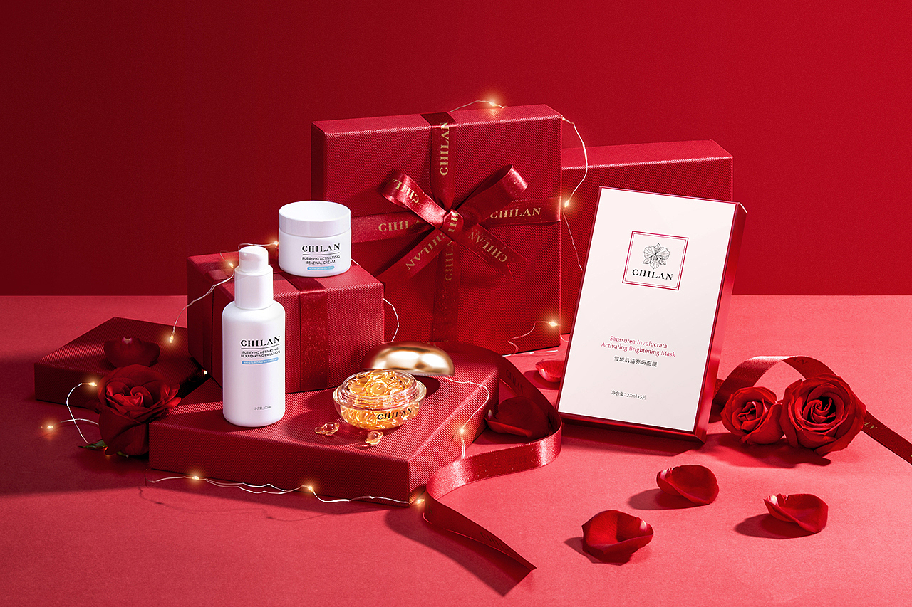 护肤品礼盒组丨产品拍摄&后期修图（图ZMjU5NDE0NjYw） - 产品摄影 - 站酷设计师無及视觉原创素材 - 站酷ZCOOL