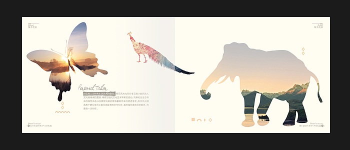 旅游画册（图ZMjYwNDM4MDA=） - 宣传物料 - 站酷设计师一张白纸原创素材 - 站酷ZCOOL