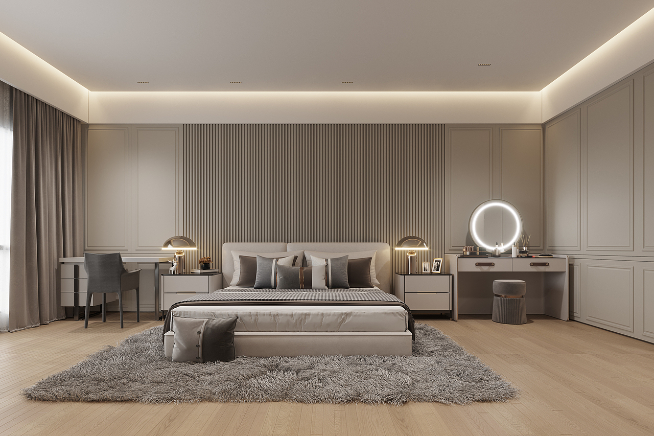 布舍设计【旖旎芳华】丨住宅设计（图ZMjg3ODA3NDU2） - 家装设计 - 站酷设计师黄梓铖原创素材 - 站酷ZCOOL