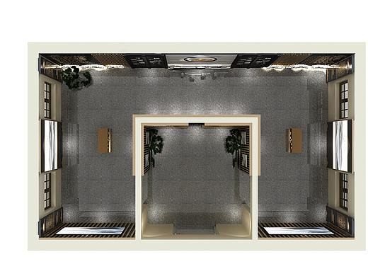村史馆   3D效果图 展厅设计 