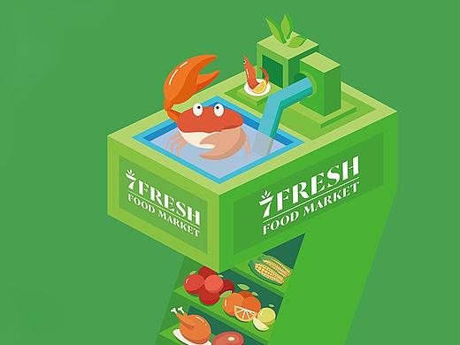 京东7FRESH／生鲜 作品回顾