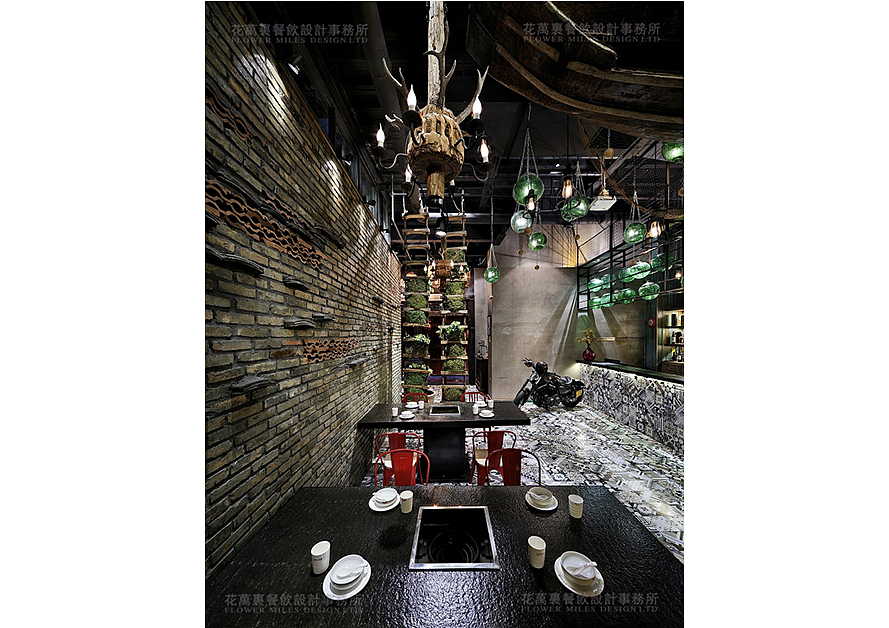 花万里餐饮设计|复古工业风——不一样的怀旧文艺范儿