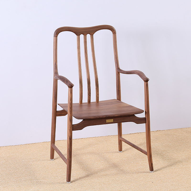 梵尘新中式靠背椅扶手椅