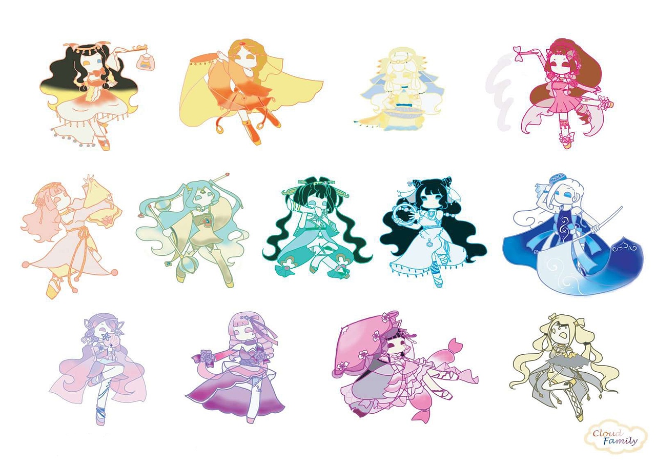 雲朵家族～夏季輕舞