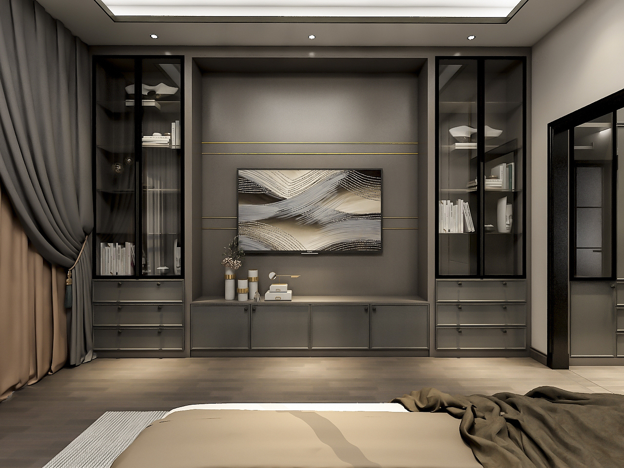 全屋定制-方直珑湖湾（图ZMjA5MzcyMTIw） - 家装设计 - 站酷设计师乐一Lit原创素材 - 站酷ZCOOL