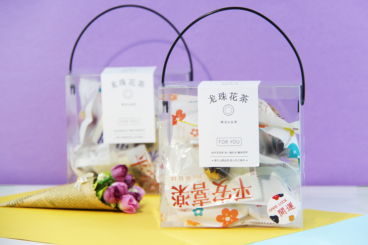 《龙珠花茶》包装设计-花香与茶香的美丽碰撞（图ZMjgxODE2MjYw） - 包装 - 站酷设计师酸酸酸小妞原创素材 - 站酷ZCOOL